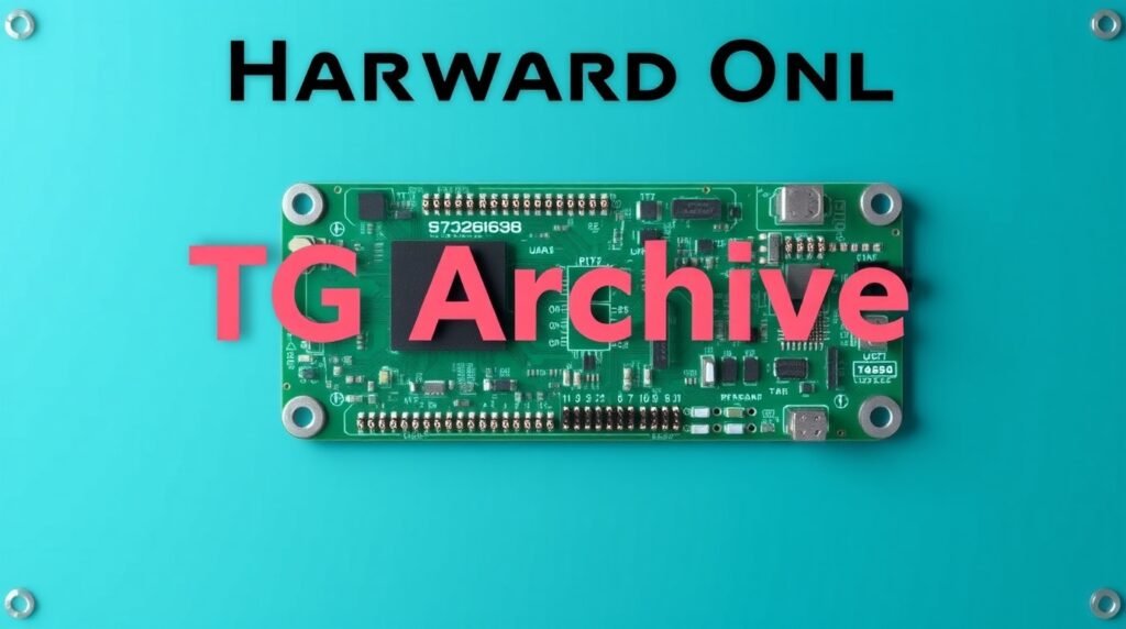 hardware specifications for tgarchiveconsole