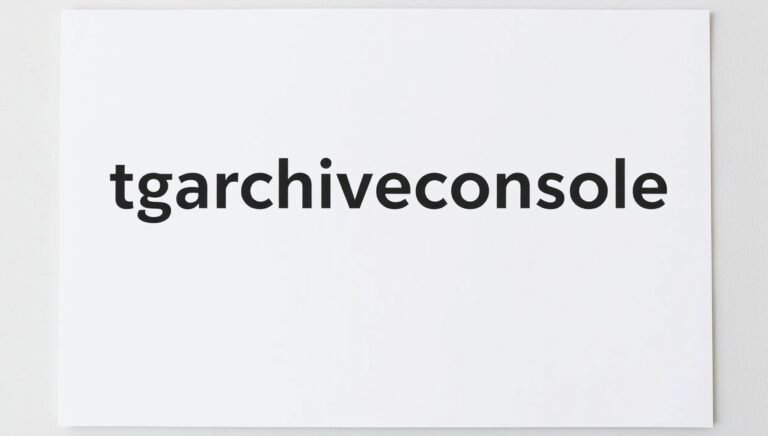 tgarchiveconsole